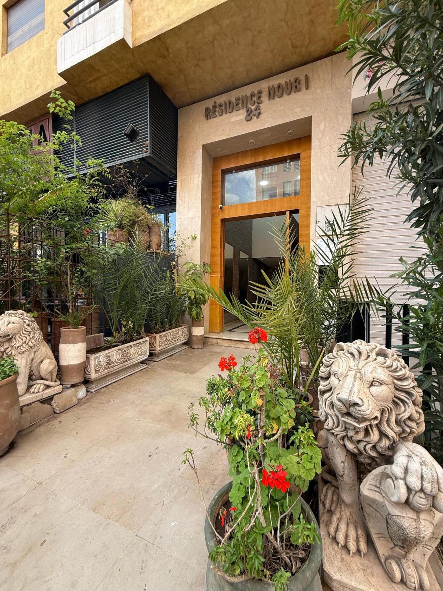Appartement Nour Guéliz Marrakech Marrakesch Exterior foto