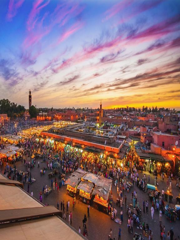 Appartement Nour Guéliz Marrakech Marrakesch Exterior foto